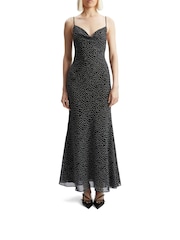 Bardot Black Monroe Cowl Neck Maxi Dress - Image 5 of 5