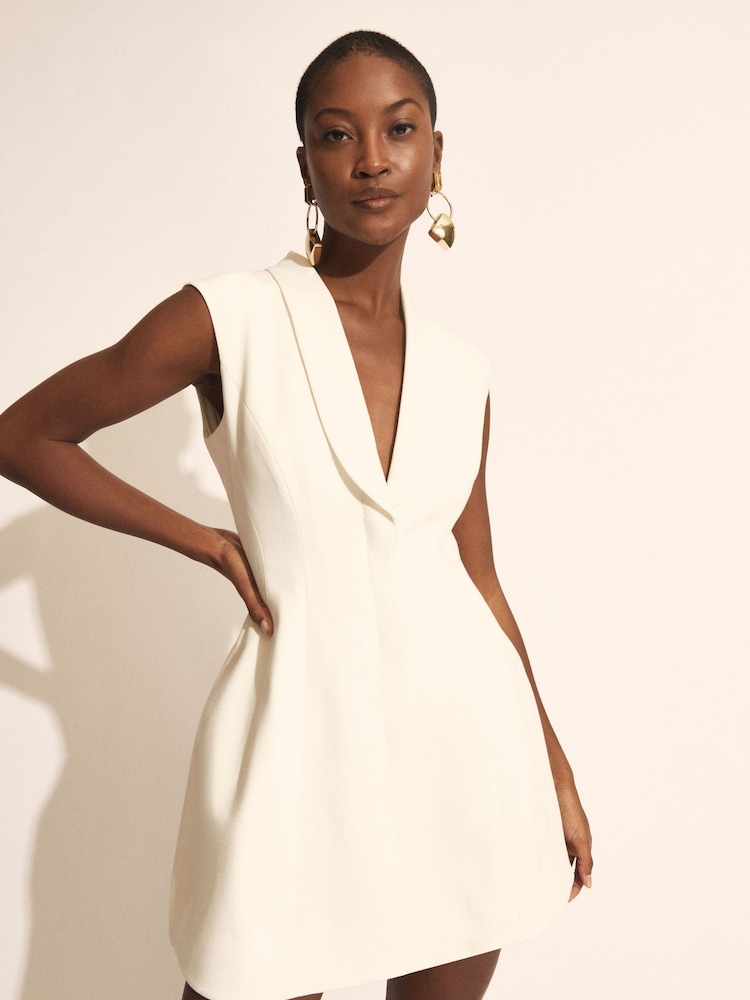 Bardot White Destene Hourglass Mini Dress - Image 1 of 5