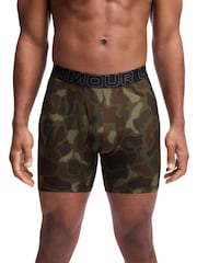 Under Armour Green Tech Print 6inch 3 Pack - Image 2 of 4