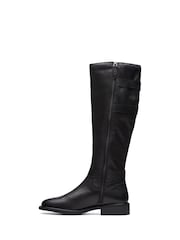 Clarks Black Leather Cologne Up Boots - Image 5 of 7