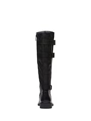 Clarks Black Leather Cologne Up Boots - Image 6 of 7
