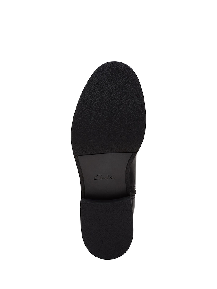 Clarks Black Leather Cologne Up Boots - Image 7 of 7