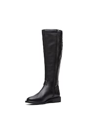 Clarks Black Leather Cologne Up Boots - Image 4 of 7