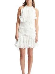 Bardot White Remy Sleeveless Lace Dress - Image 3 of 5