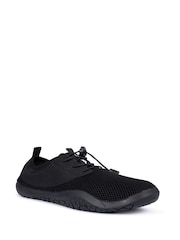 Trespass Unisex Foreshore Aqua Black Shoes - Image 1 of 2