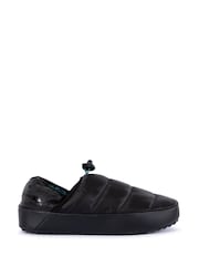 Trespass Unisex Pad Black Slippers - Image 1 of 2