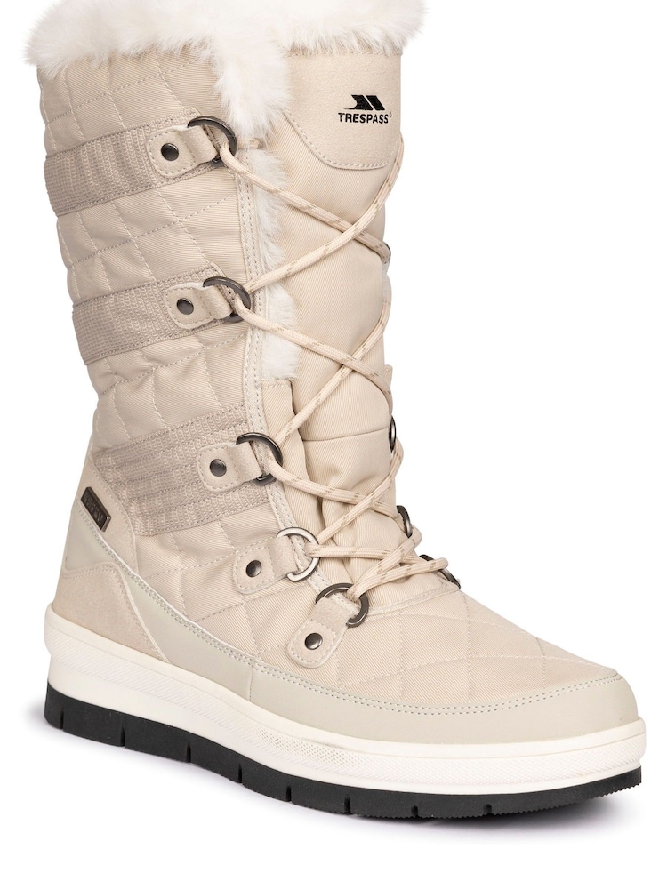 Marrón - Trespass Womens Evelyn Snow Boots - Imagen 2 de 2