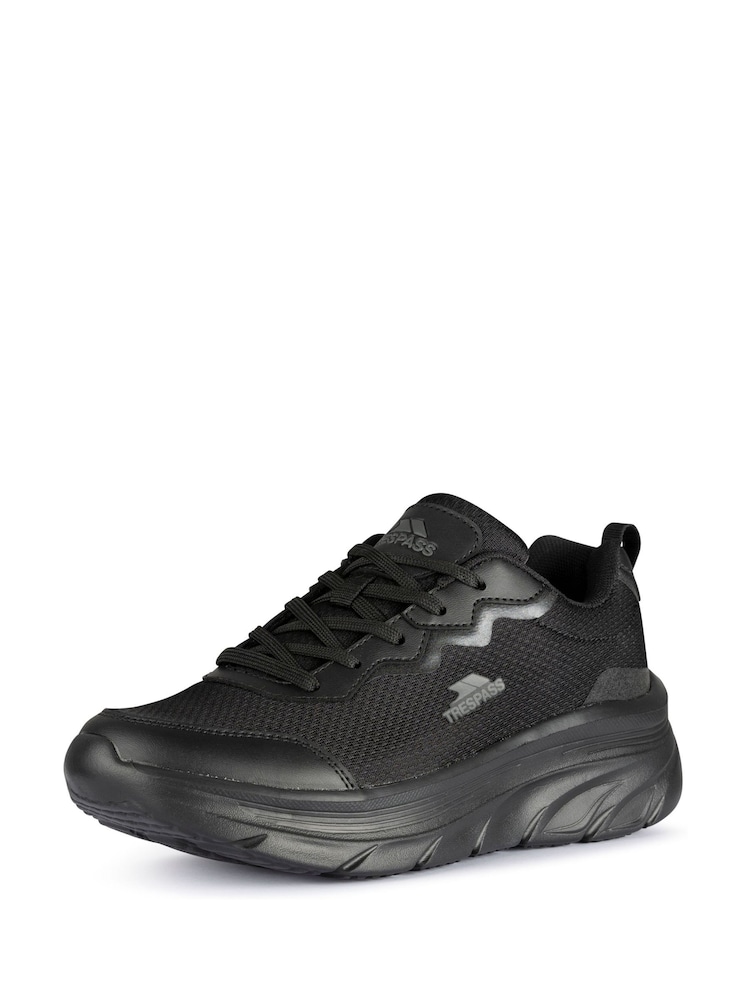 Trespass Female Ave Active Black Trainers - Image 1 of 1