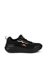 Trespass Female Ave Active Black Trainers - Image 2 of 5