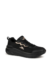 Trespass Female Ave Active Black Trainers - Image 3 of 5