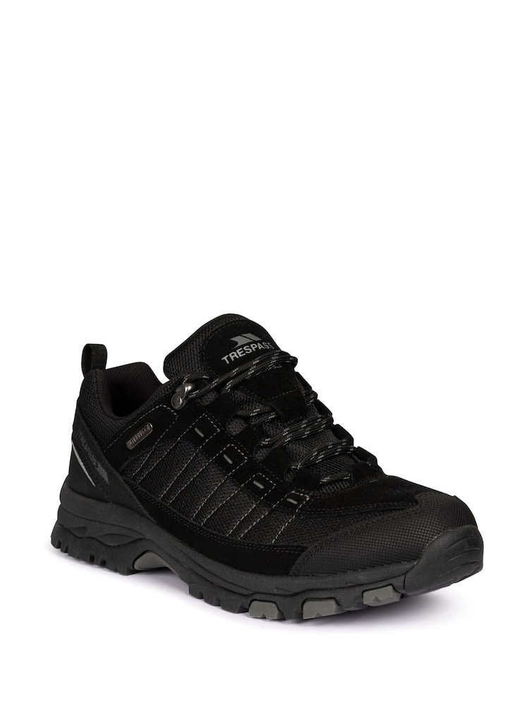 Trespass Male Scarp B Technical Black Trainers - Image 2 of 6