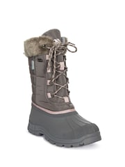 Trespass Female Grey Stavra II Snow Boots - Image 1 of 2