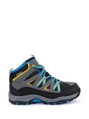 Trespass Unisex Gillon II Mid Cut Black Boots - Imagen 1 de 2