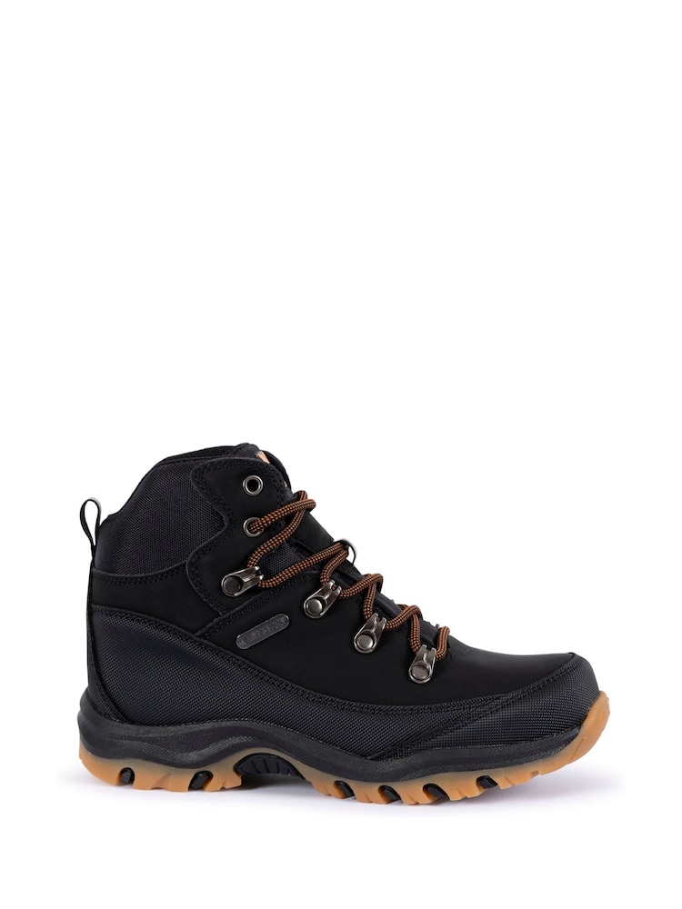 Trespass Kids Corin Technical Black Boots - Image 2 of 2