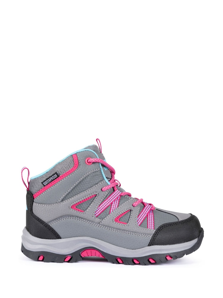 Botas unisex en gris de media caña Gillon II de Trespass - Imagen 1 de 1