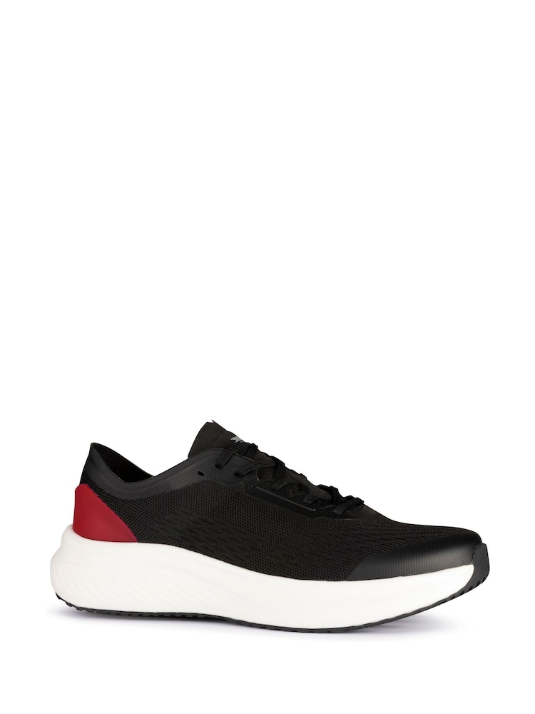 Trespass Male Dane Active Black Trainers - Image 1 of 2 Trespass Male Dane Active Black Trainers - Image 1 of 2