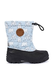 Trespass Kids Remy White Snow Boots - Image 2 of 2