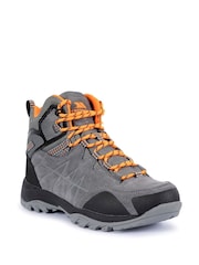 Trespass Male Grey Caelan Mid Cut Boots - Image 2 of 2