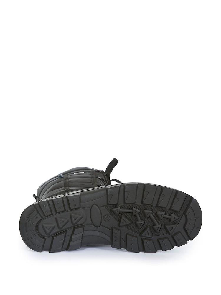 Trespass Male Straiton II Black Snow Boots - Image 2 of 2 Trespass Male Straiton II Black Snow Boots - Image 2 of 2