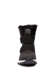 Trespass Female Eira Black Snow Boots - Image 2 of 2