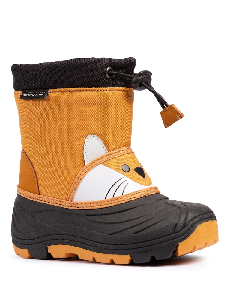 Trespass Toddlers Unisex Koda Brown Snow Boots - Image 1 of 2