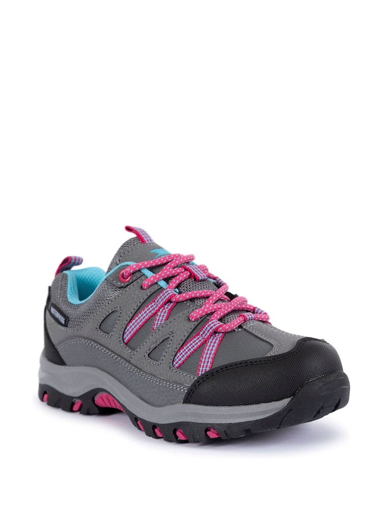 Trespass Unisex Grey Gillon Low Cut II Low Cut Shoes - Image 2 of 2