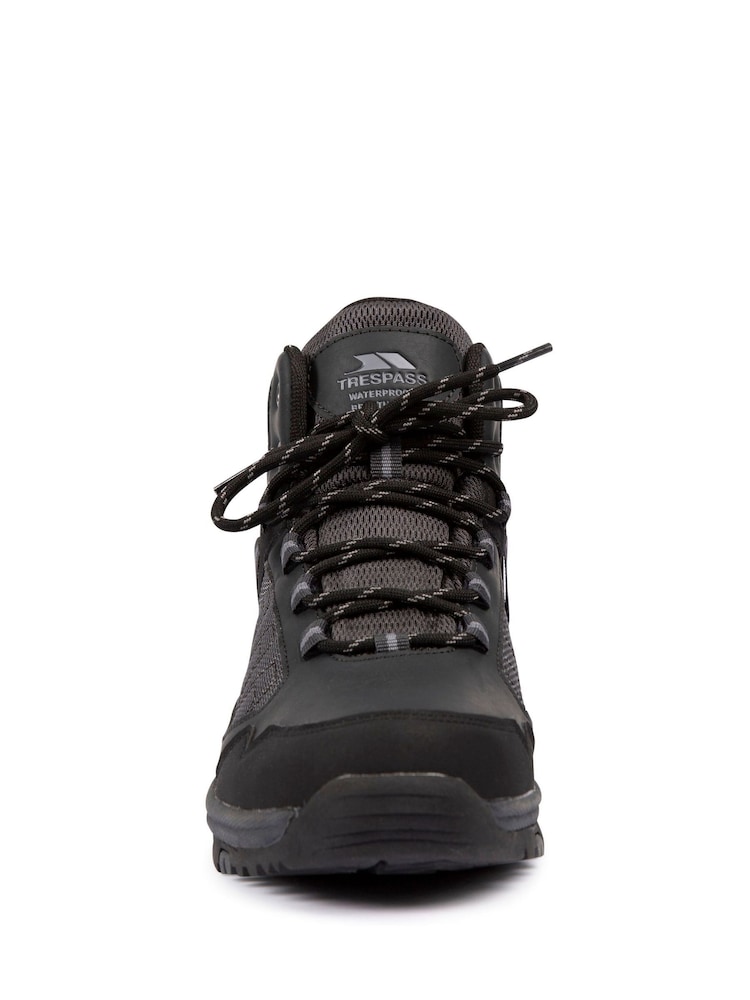 Trespass Male Grey Calle Waterproof Walking Boots - Image 2 of 2
