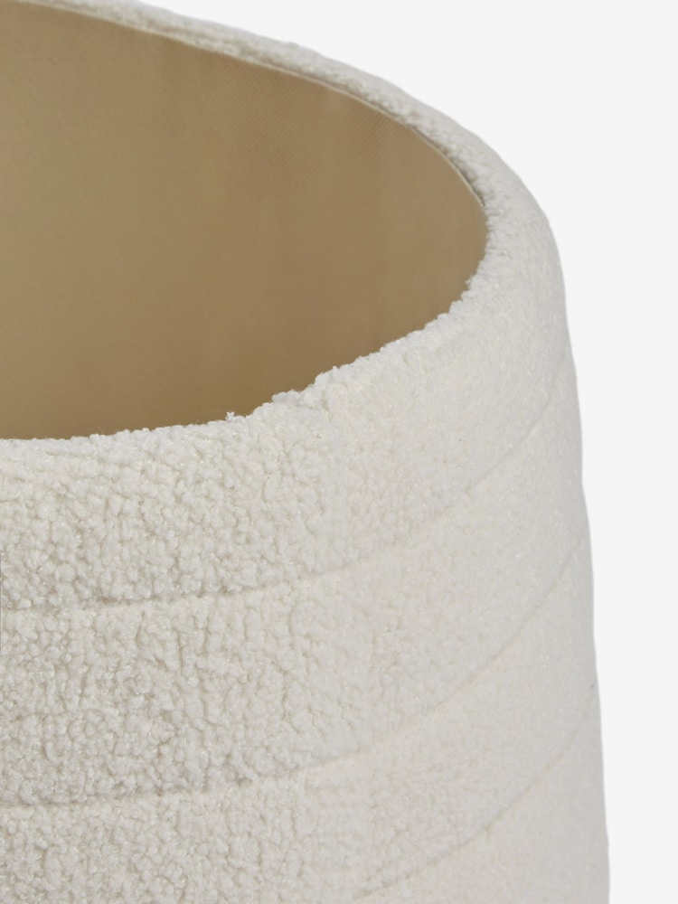 Cream Borg Tree Skirt - Image 4 of 4