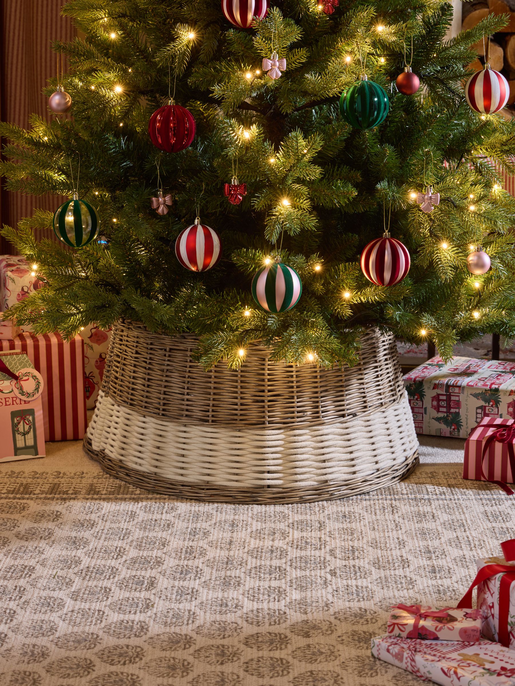 Buy Natural Christmas Malvern Wicker Tree Skirt from Next South Africa