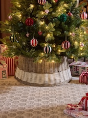 Natural Malvern Wicker Tree Skirt - Image 1 of 4