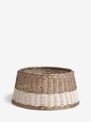 Natural Malvern Wicker Tree Skirt - Image 3 of 4