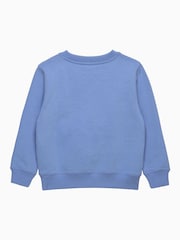 Trotters London Liberty Print Betsy Heart Sweatshirt - Image 2 of 3