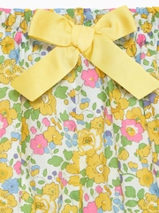 Trotters London Little Yellow Liberty Print Betsy Bloomers Shorts - Image 3 of 3