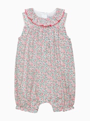 Trotters London Little Multi Liberty Print Coco Cherry Rompersuit - Image 1 of 3