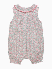 Trotters London Little Multi Liberty Print Coco Cherry Rompersuit - Image 2 of 3