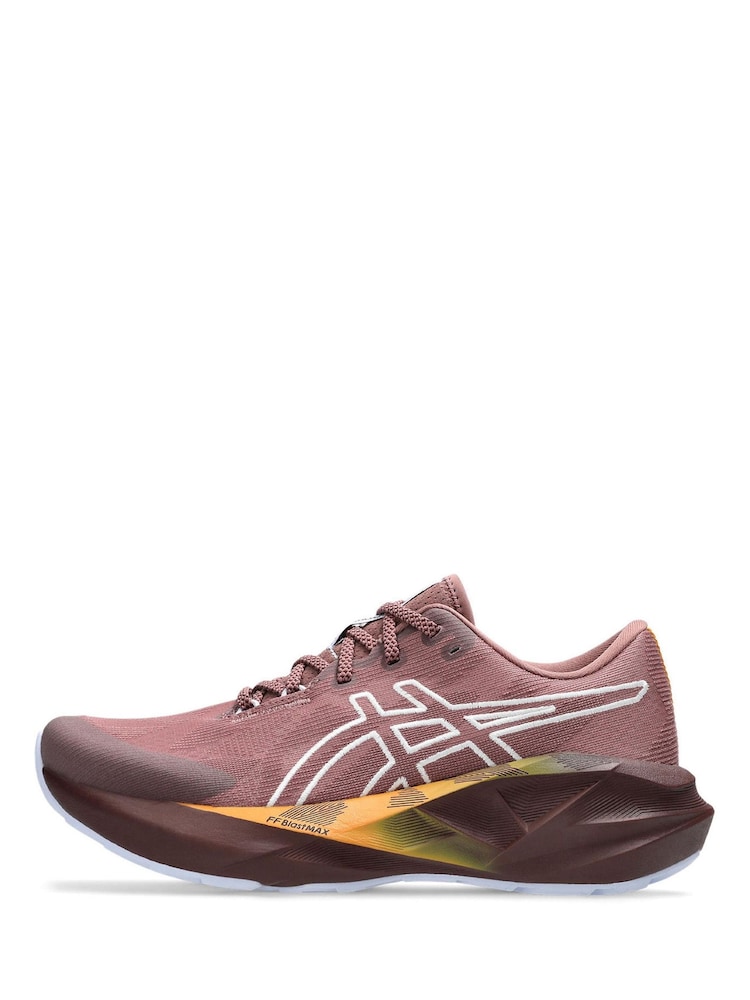 ASICS Womens Burgundy Red Novablast 5 Running Trainers - Image 2 of 4