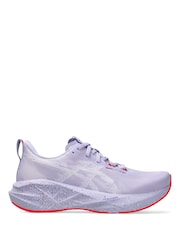 ASICS Womens Purple Novablast 5 Running Trainers - Image 1 of 7