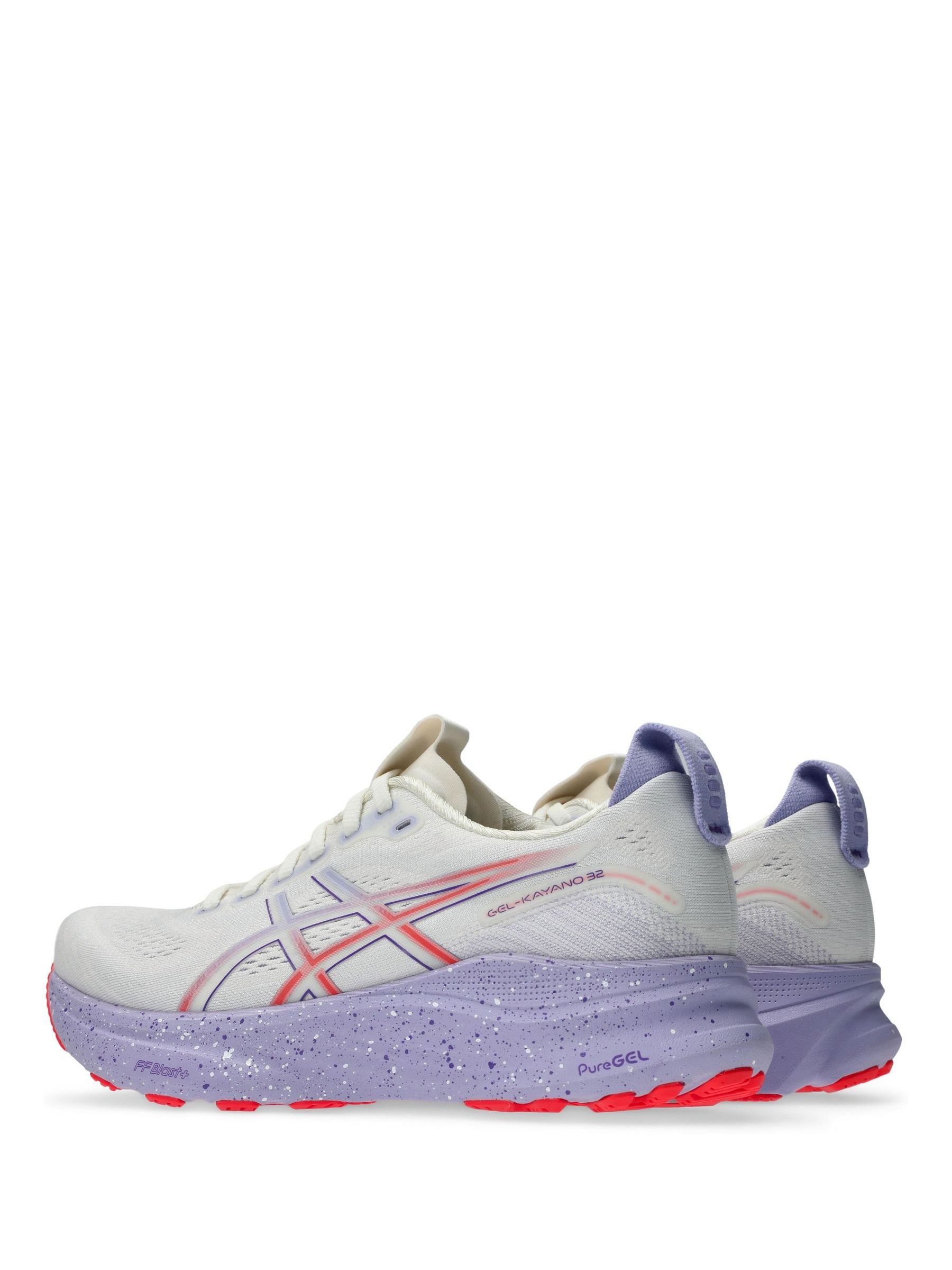 ASICS GEL-COURT ホワイト/パープル シューズ Next：日本 ASICS ホワイト / パープル Gel Kayano 32 レディース