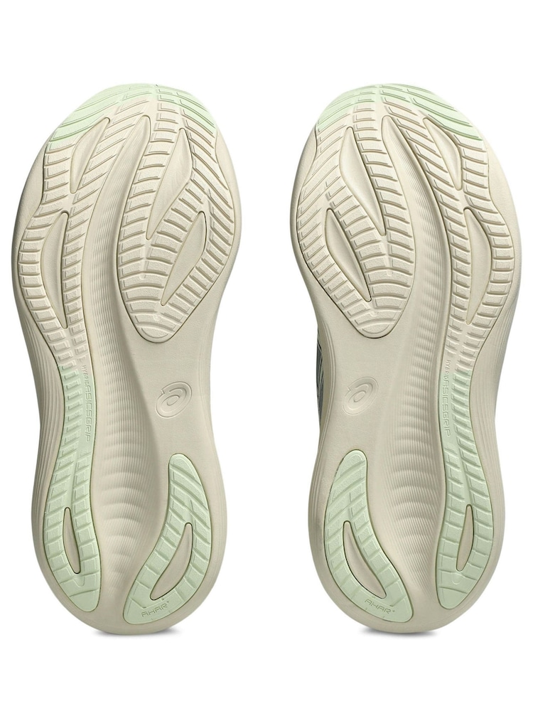 ASICS Womens Green Gel Nimbus 27 Running Trainers - Image 8 of 8