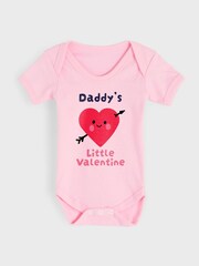 Personalised 'Little Valentines' Bodysuit by Dollymix - Image 1 of 5