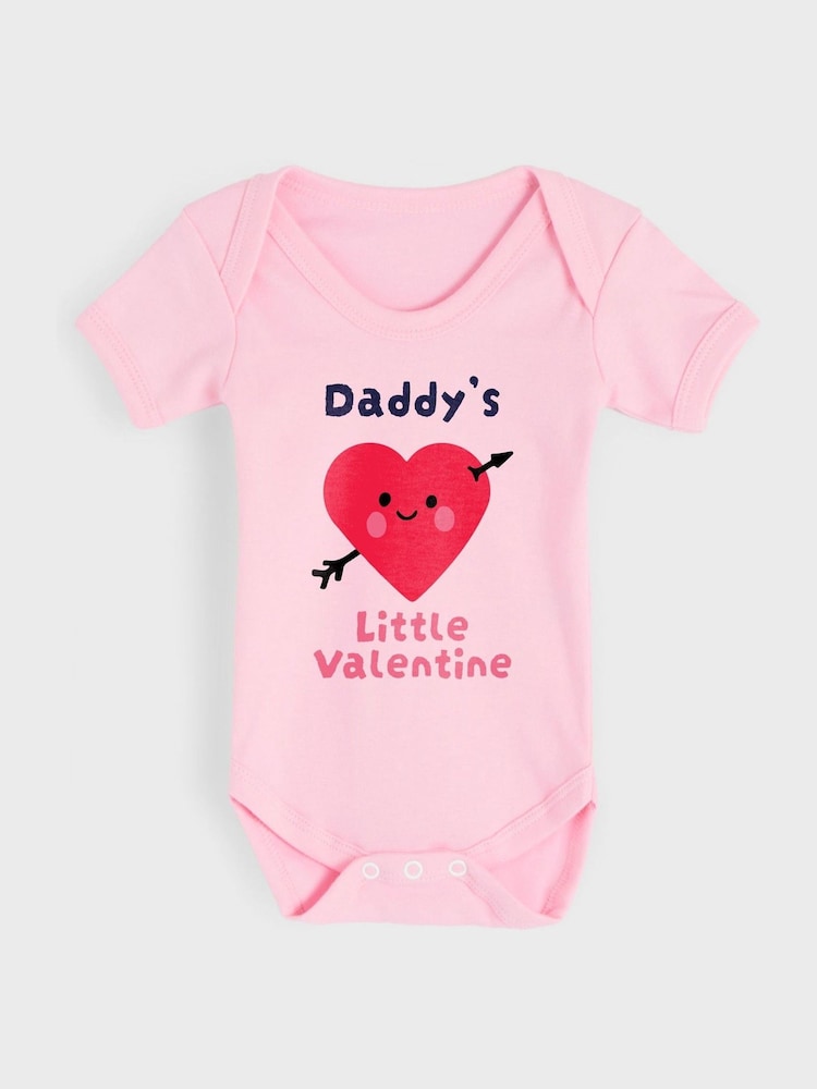 Personalised 'Little Valentines' Bodysuit by Dollymix - Image 1 of 5