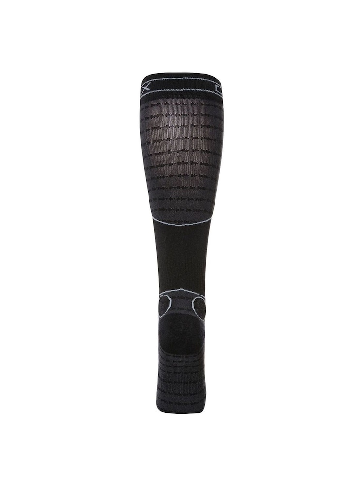 DLX Black Unisex Trapped Ultralight Ski Socks - Image 2 of 2