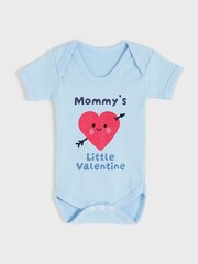 Personalised 'Little Valentines' Bodysuit by Dollymix - Image 1 of 5