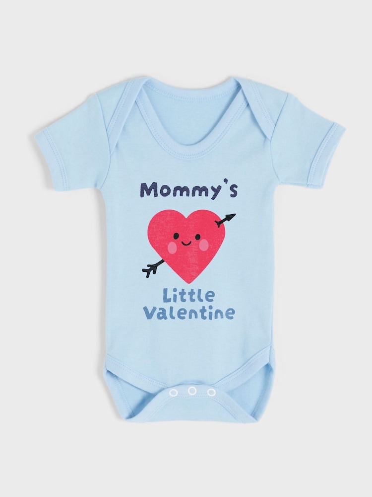 Personalised 'Little Valentines' Bodysuit by Dollymix - Image 1 of 5
