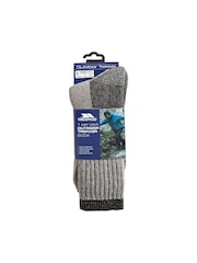Trespass Male Grey Stroller Outdoor Socks - Image 3 of 3