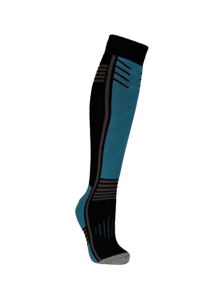 DLX Black Unisex Icy  Ski Black Socks - Image 1 of 2