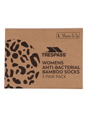 Trespass Female Cream Cinco Socks 3 Pair Pack - Image 2 of 16