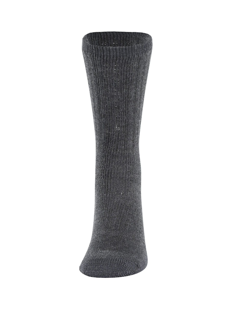 Trespass Male Stroller Outdoor Black Socks - Image 2 of 2 Trespass Male Stroller Outdoor Black Socks - Image 2 of 2