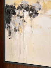 Grey Abstract Scape Framed Wall Art - Image 3 of 5