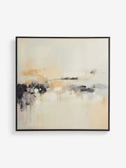 Grey Abstract Scape Framed Wall Art - Image 4 of 5